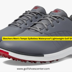 Skechers Men’s Tempo Spikeless Waterproof Lightweight Golf Shoe